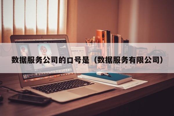 数据服务公司的口号是（数据服务有限公司）